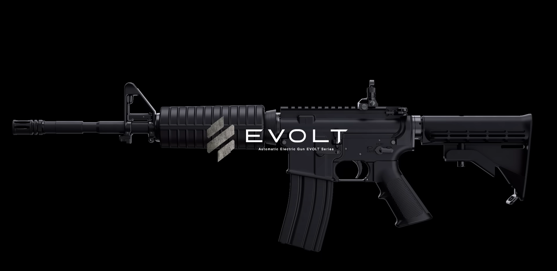 M4A1 ブラック ガスブローバック マシンガン M4A1 カービン【対象年令 18才以上用