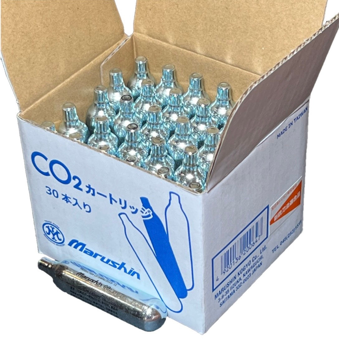 【マルシン】CO2カートリッジ 30本入