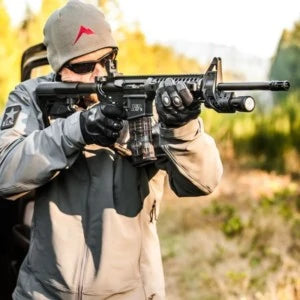 【Elzetta/エルゼッタ】ZFH1500T フラッシュライトマウント M4フロントサイト用 ダークアース(タン)