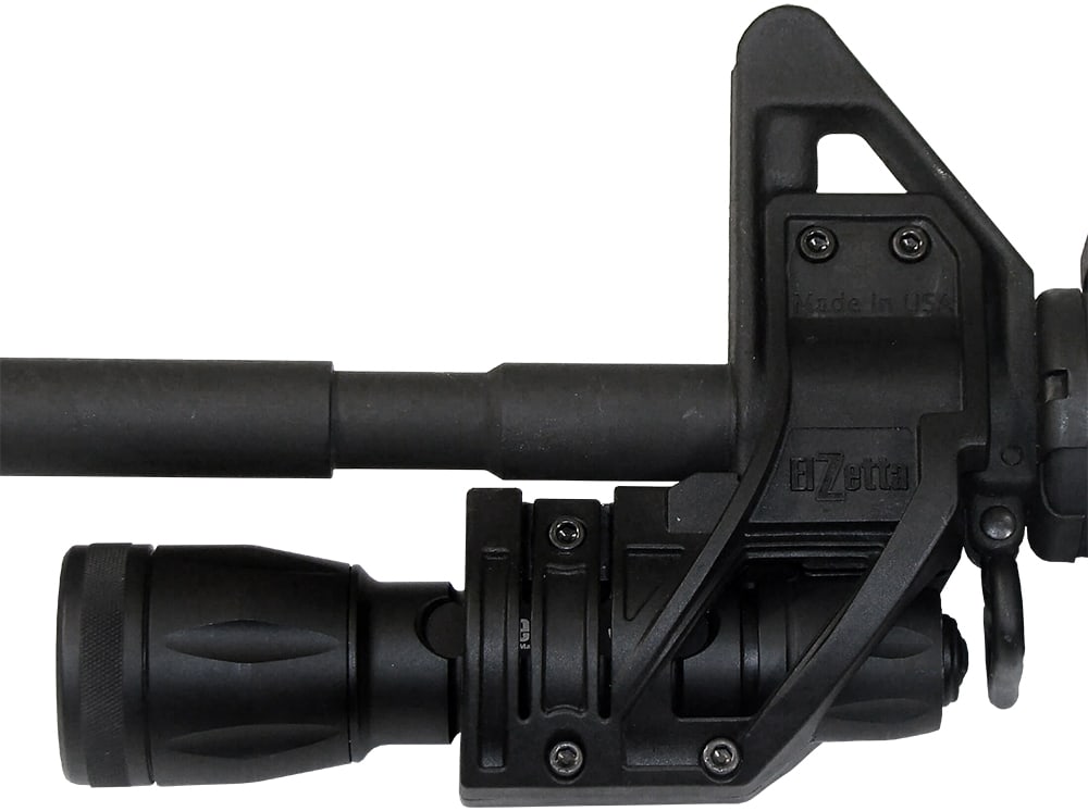 【Elzetta/エルゼッタ】ZFH1500B-T フラッシュライトマウント M4フロントサイト用 マットブラック