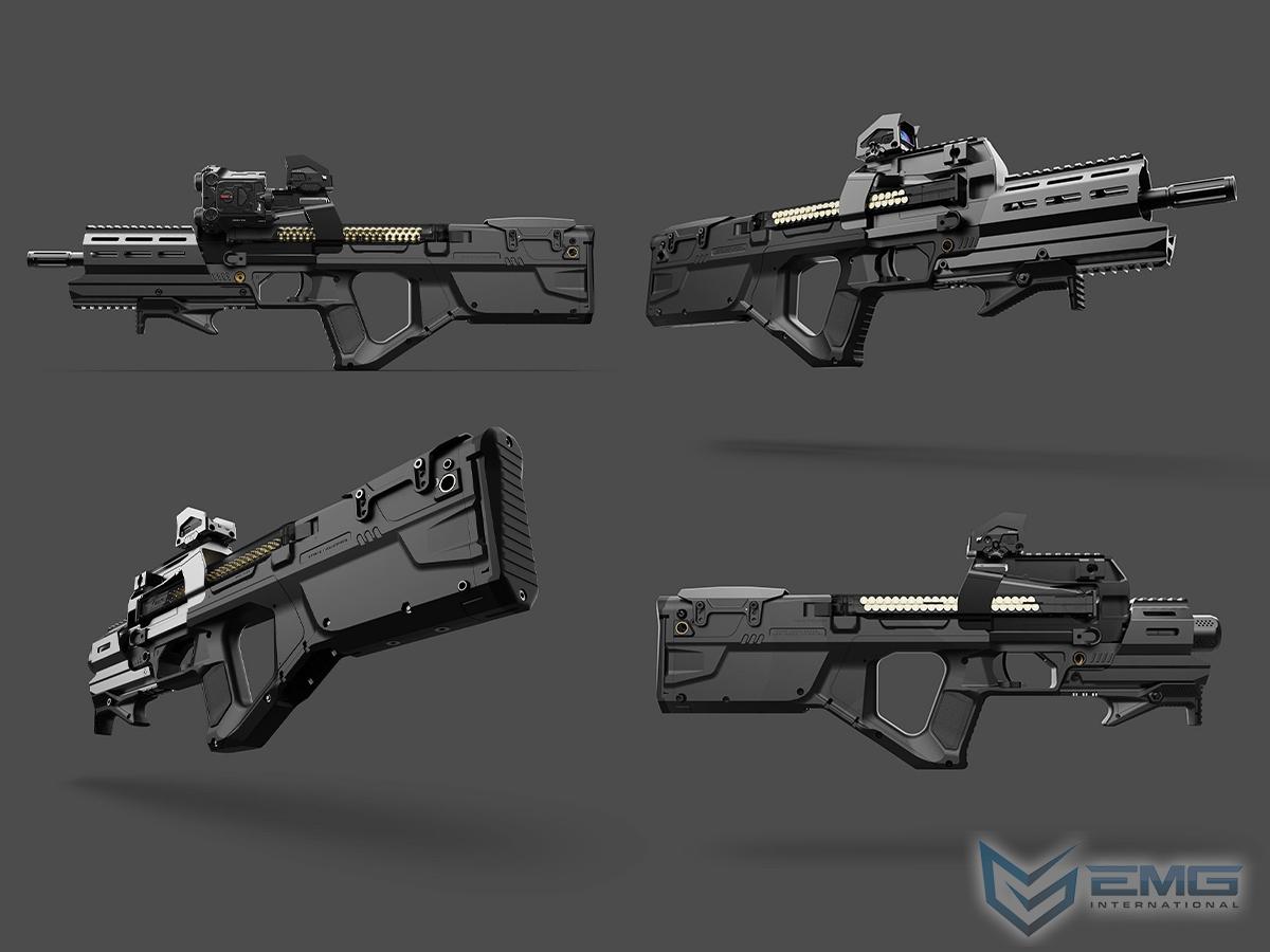 【EMG × Strike Industries】Compact SI-90 AEG with E-Shooter Kestrel ETU Black