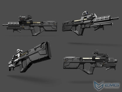 【EMG × Strike Industries】Compact SI-90 AEG with E-Shooter Kestrel ETU Black