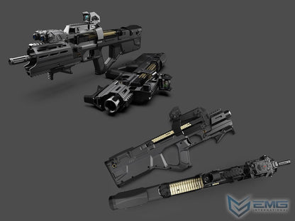 【EMG × Strike Industries】Compact SI-90 AEG with E-Shooter Kestrel ETU Black